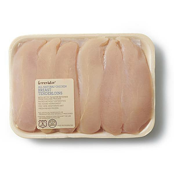 GreenWise All Natural Chicken Breast Tenderloins, Antibiotic Free - Green Basket Marco Island