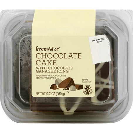 GreenWise Cake, Chocolate 9.2 oz - Green Basket Marco Island