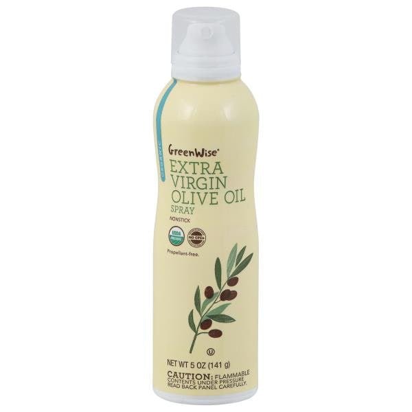 GreenWise Extra Virgin Olive Oil, Spray, Organic 5 oz - Green Basket Marco Island