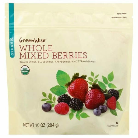 GreenWise Organic Whole Mixed Berries 10 oz - Green Basket Marco Island