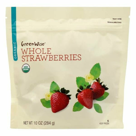 GreenWise Organic Whole Strawberries 10 oz - Green Basket Marco Island