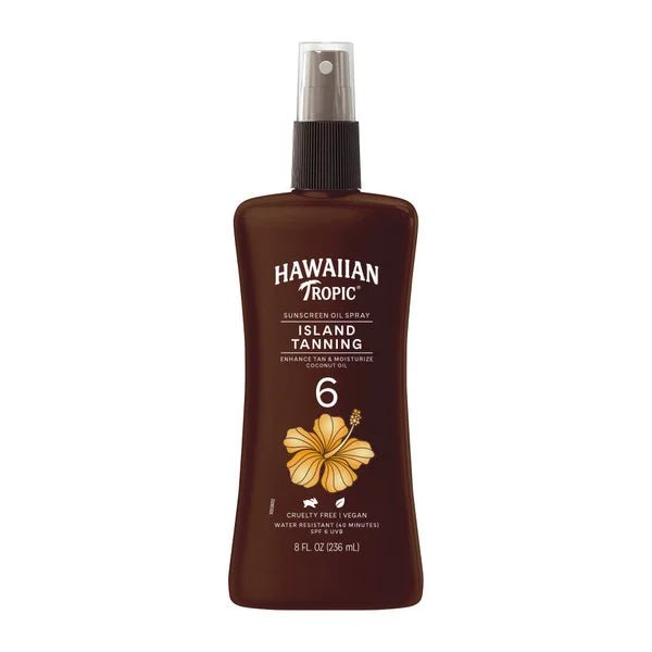 Hawaiian Tropic Oil Spray Sunscreen, SPF 6 - Green Basket Marco Island