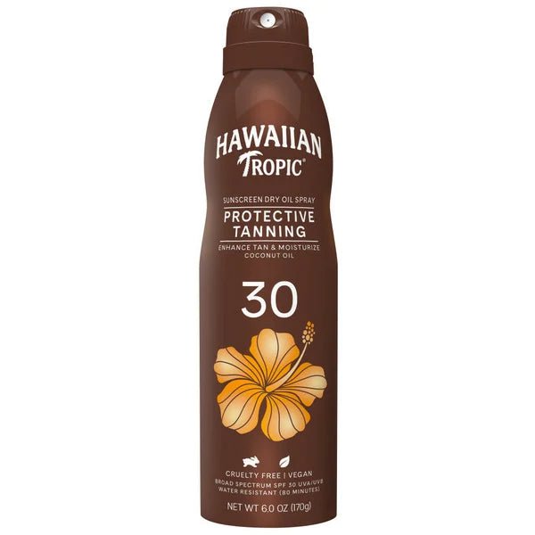 Hawaiian Tropic Spray Sunscreen, SPF 30 - Green Basket Marco Island
