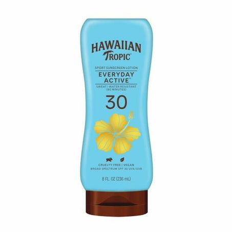 Hawaiian Tropic Sunscreen, High Performance, Light Tropical Scent, Broad Spectrum SPF 30 - Green Basket Marco Island