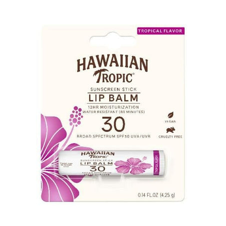 Hawaiian Tropic Tropical Lip Balm, SPF 30 - Green Basket Marco Island