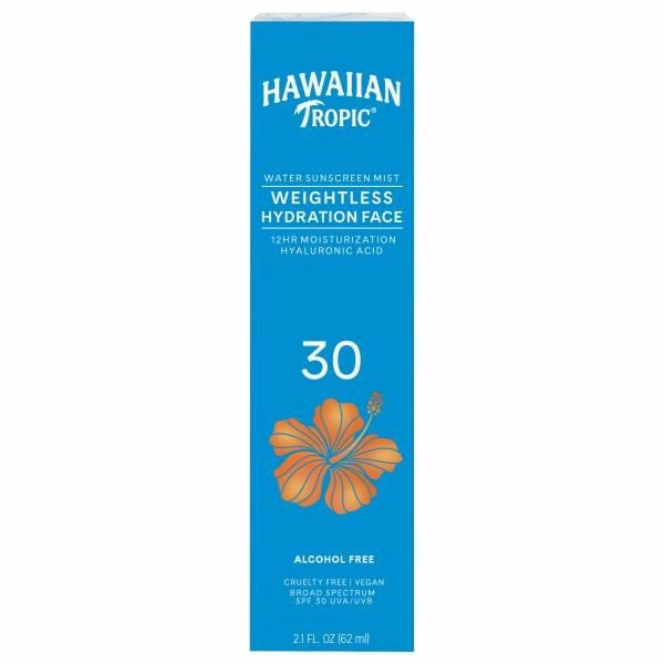 Hawaiian Tropic Water Mist Sunscreen Face - Green Basket Marco Island