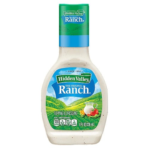 Hidden Valley The Original Ranch Topping & Dressing, 8 fl oz - Green Basket Marco Island
