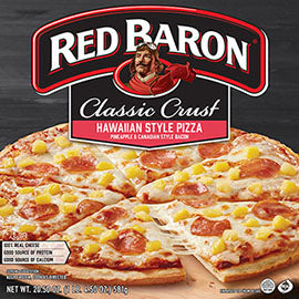 Red Baron Classic Crust Hawaiian Style Pizza