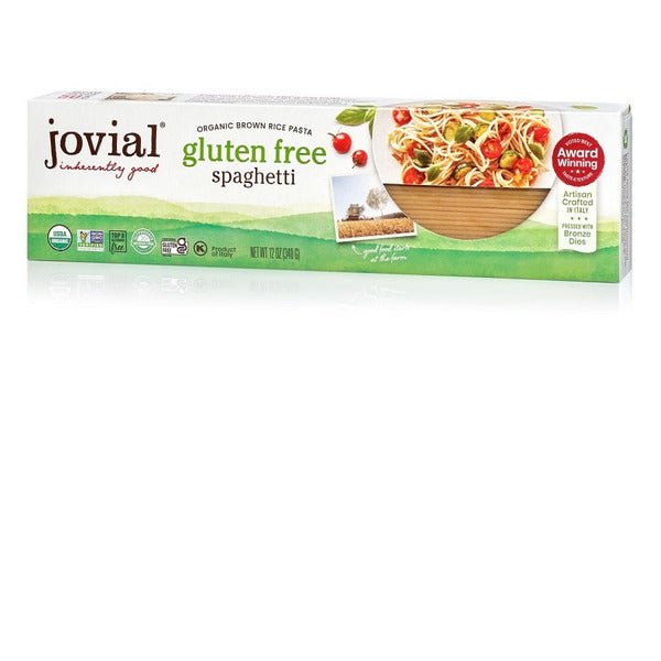 Jovial 100% Organic Gluten Free Brown Rice Spaghetti - Green Basket Marco Island