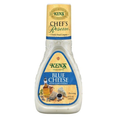 Ken's Steak House Chef's Reserve Blue Cheese with Gorgonzola Dressing, 9 fl oz - Green Basket Marco Island