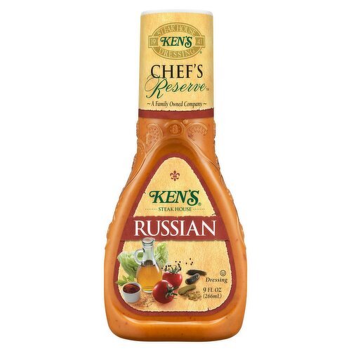 Ken's Steak House Chef's Reserve House Russian Dressing, 9 fl oz - Green Basket Marco Island
