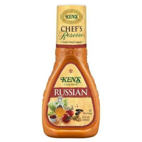 Ken's Steak House Chef's Reserve House Russian Dressing, 9 fl oz - Green Basket Marco Island