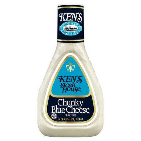 Ken's Steak House Chunky Blue Cheese Dressing, 16 fl oz - Green Basket Marco Island