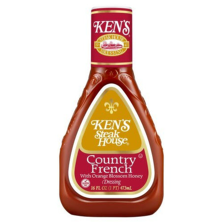 Ken's Steak House Country French with Orange Blossom Honey Dressing, 16 fl oz - Green Basket Marco Island