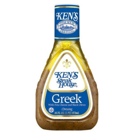 Ken's Steak House Greek Dressing, 16 fl oz - Green Basket Marco Island