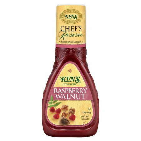 Ken's Steak House Raspberry Walnut Dressing, 9 fl oz - Green Basket Marco Island