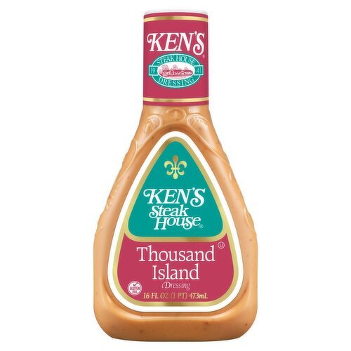 Ken's Steak House Thousand Island Dressing, 16 fl oz - Green Basket Marco Island