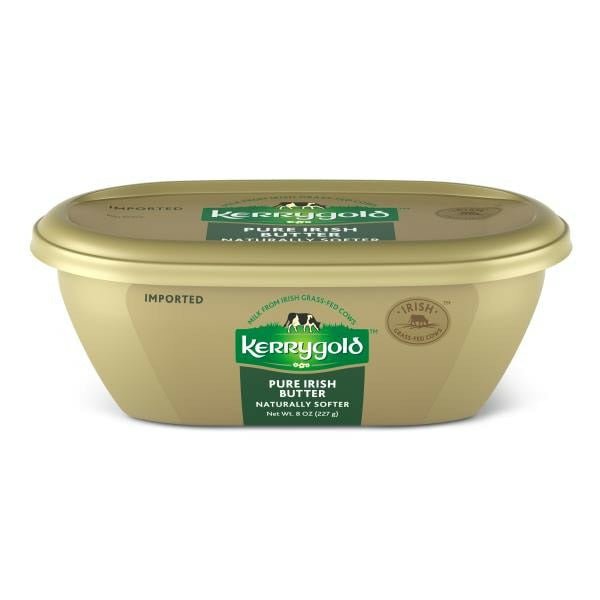 Kerrygold Grass - Fed Pure Irish Salted Softer Butter Tub, 8 oz - Green Basket Marco Island