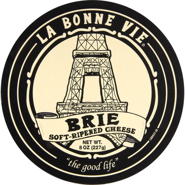 La Bonne Vie Cheese, Brie, Soft - Ripened 8 oz - Green Basket Marco Island