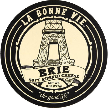 La Bonne Vie Cheese, Brie, Soft - Ripened 8 oz - Green Basket Marco Island