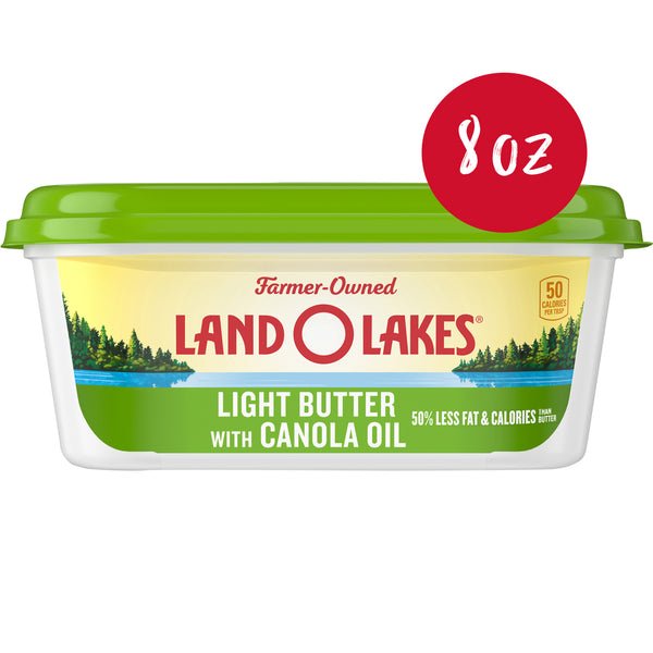 Land O Lakes Light Butter with Canola Oil 8 oz - Green Basket Marco Island