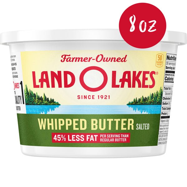 Land O Lakes Salted Whipped Butter 8 oz - Green Basket Marco Island
