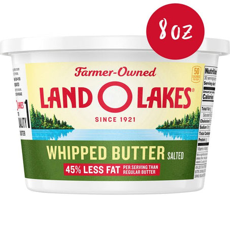 Land O Lakes Salted Whipped Butter 8 oz - Green Basket Marco Island