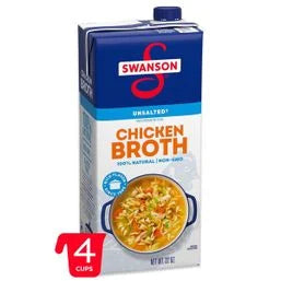 Swanson's Unsalted Chicken Broth