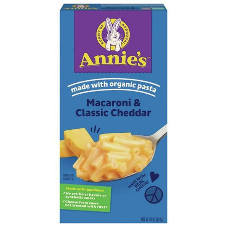 Annie's Macaroni and Classic Cheddar Mac and Cheese