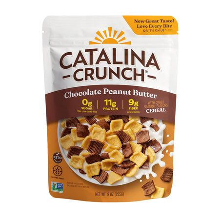 Catalina Crunch Cereal, Zero Sugar, Chocolate Peanut Butter