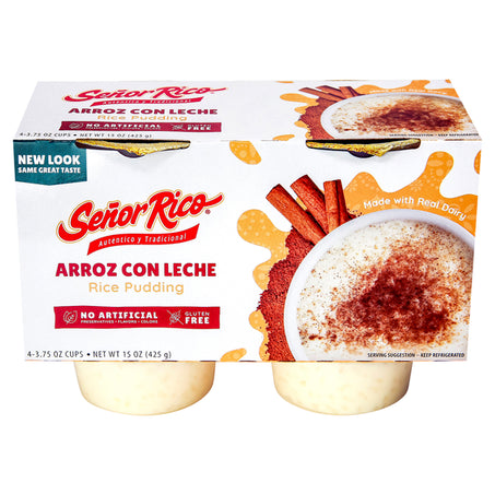 Señor Rico Rice Pudding, Arroz Con Leche • 4 x 3.75 oz