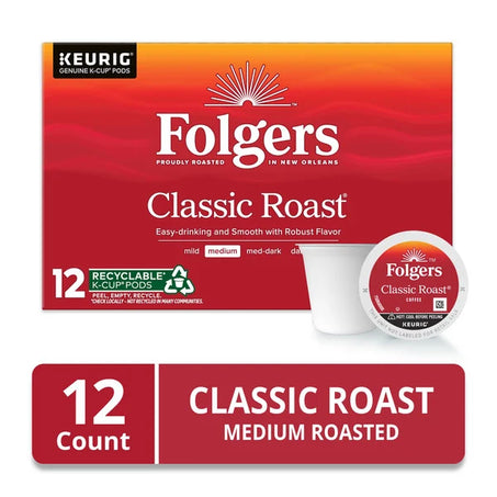 Folgers Keurig K-Cup, 12 Count Box