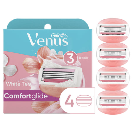 Gillette Venus ComfortGlide White Tea Women's Razor Blade Refills 1 ct