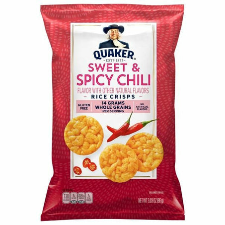 Quaker Rice Crisps,  Sweet & Spicy Chili 3.03 oz
