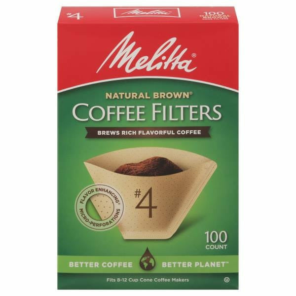 Melitta Coffee Filters #4 100 ct