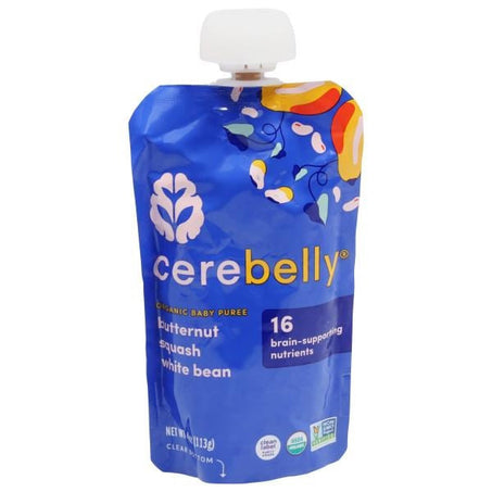 Cerebelly Baby Puree, Organic, Butternut Squash White Bean