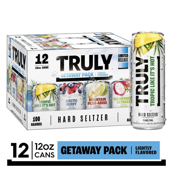 Truly Hard Seltzer Getaway Pack Variety 12