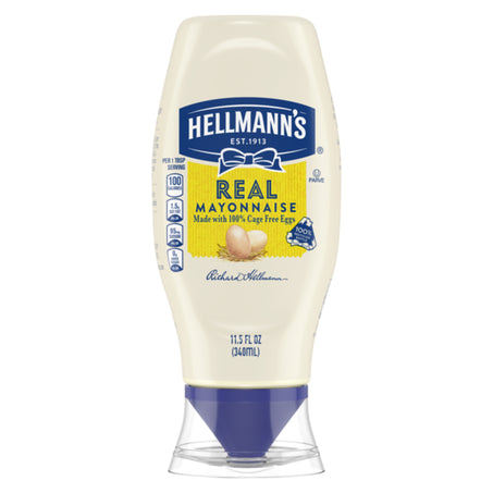 Hellmann's Real Mayonnaise Real Mayo Squeeze Bottle 11.5 fl oz