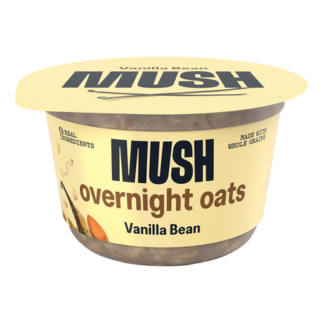 MUSH Overnight Oats, Vanilla Bean 5 oz