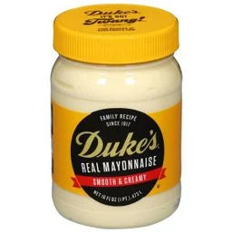 Duke's Mayonnaise, Real, Smooth & Creamy 16 fl oz
