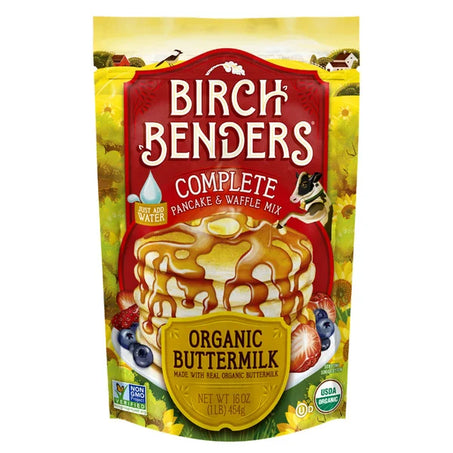Birch Benders Organic Buttermilk Pancake & Waffle Mix 16 oz