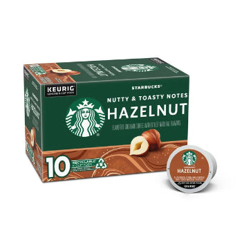 Starbucks Hazelnut Flavored K-Cup Coffee