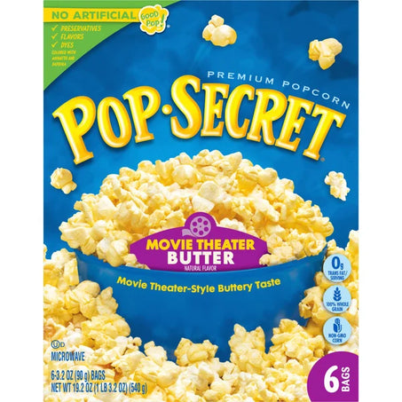 Pop-Secret Microwave Popcorn 6 Bags