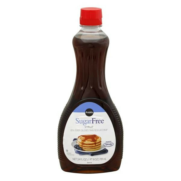 Publix Syrup, Sugar Free 24 fl oz