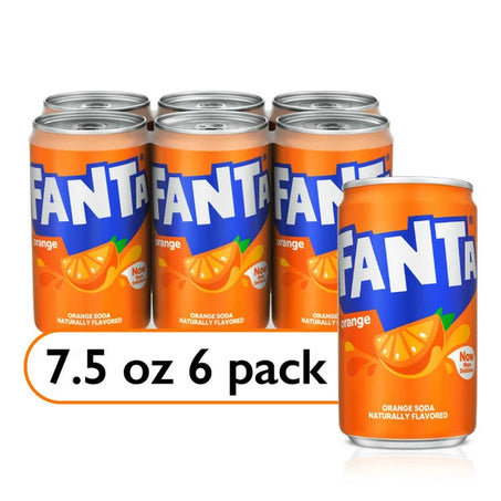Fanta 6 Pack Mini Cans