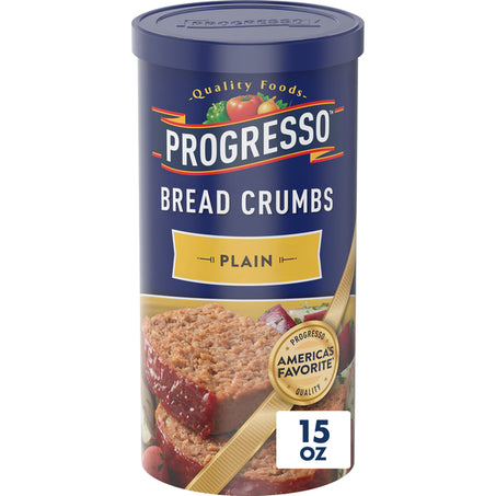 Progresso Plain Bread Crumbs Pantry Staple 15 oz