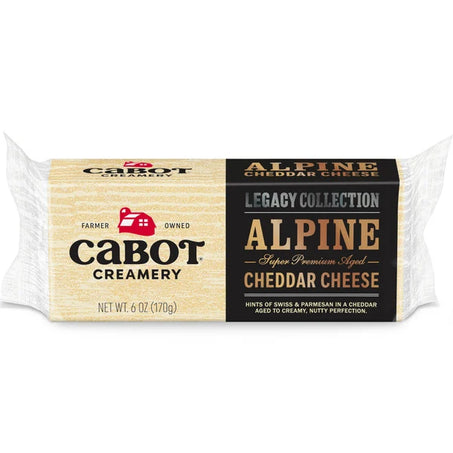 Cabot Legacy Collection Alpine Cheddar Cheese 6 oz