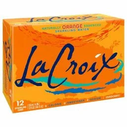 LaCroix Sparkling Water, Orange