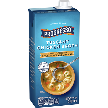 Progresso Gluten Free Tuscany Chicken Broth 32 oz
