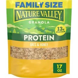 Nature Valley Whole Grain Oats and Honey Protein Granola - Family Size